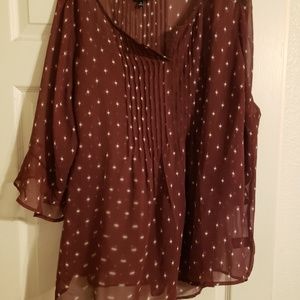 Torrid Size 4 Sheer Shirt